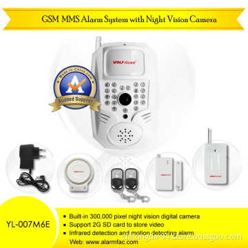GSM MMS Security Alarm System with Night Vision Digital Camera (YL-007M6E)